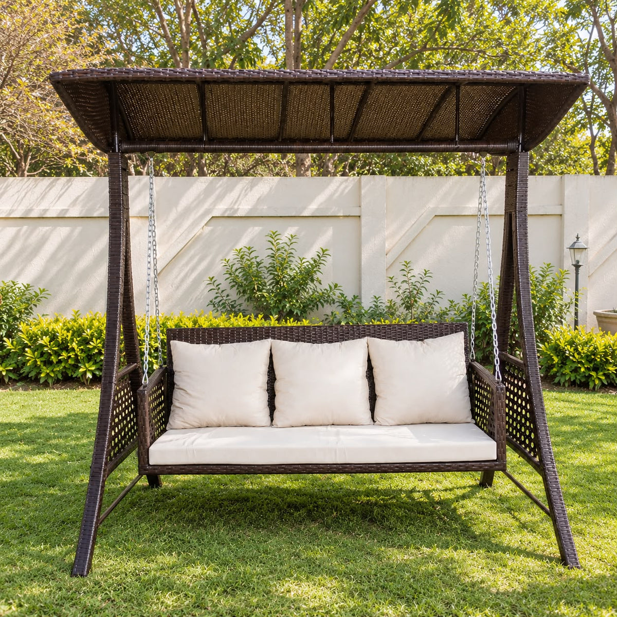Rattan Double Swing 001