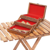 Wooden Jewelry Box Two Partition 220800011