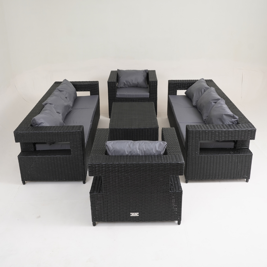 Rattan Sofa Set 8 Seater 231200002