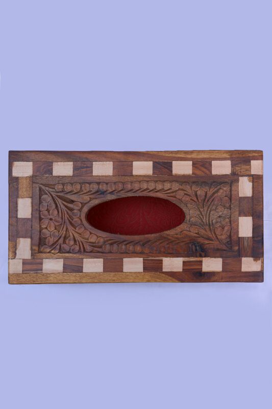 Hwf Wooden Tissue Box 210500168