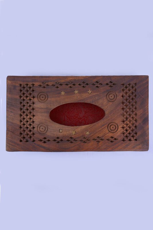 Hwf Wooden Tissue Box 210500168