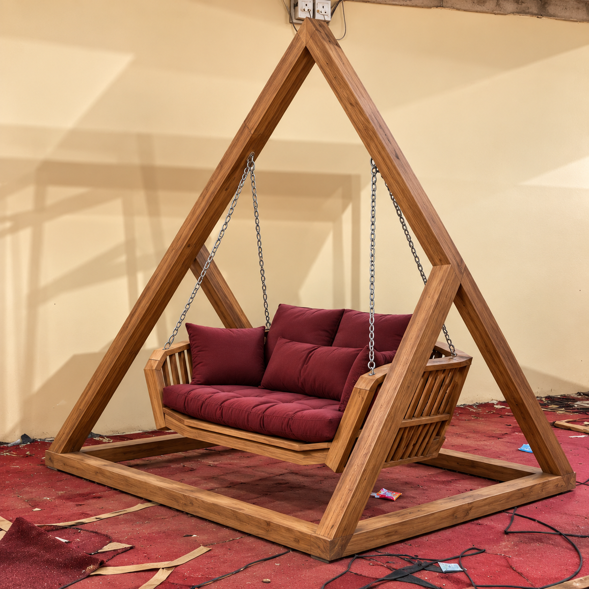 Wooden Jhoola 003