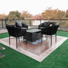 Rattan Dining 4 Chair Set 231200003