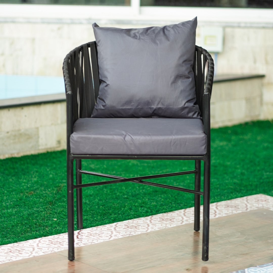 Rattan Dining 4 Chair Set 231200003