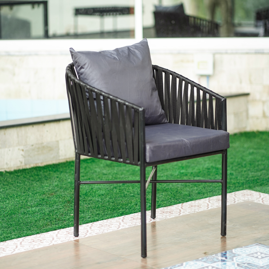 Rattan Dining 4 Chair Set 231200003