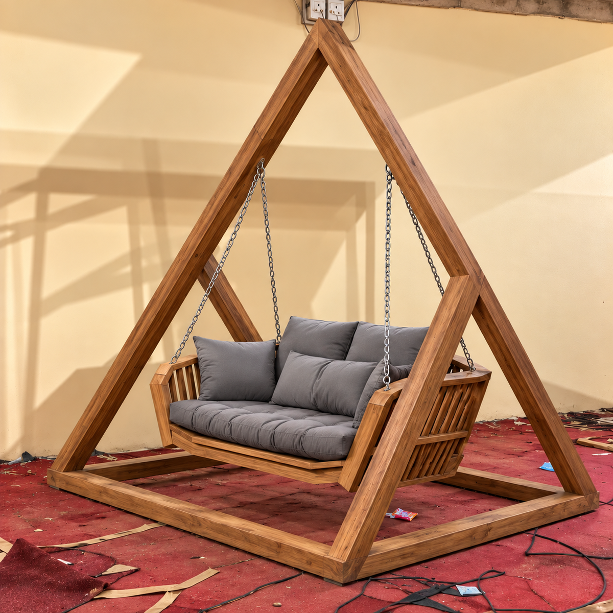 Wooden Jhoola 003