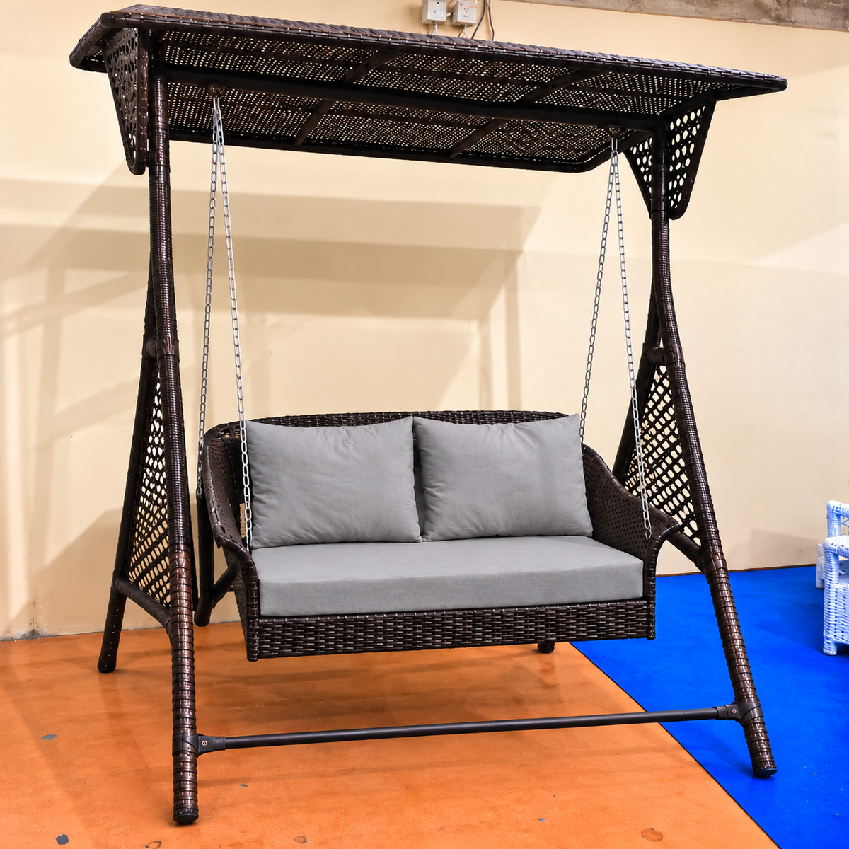 Rattan Double Swing 003
