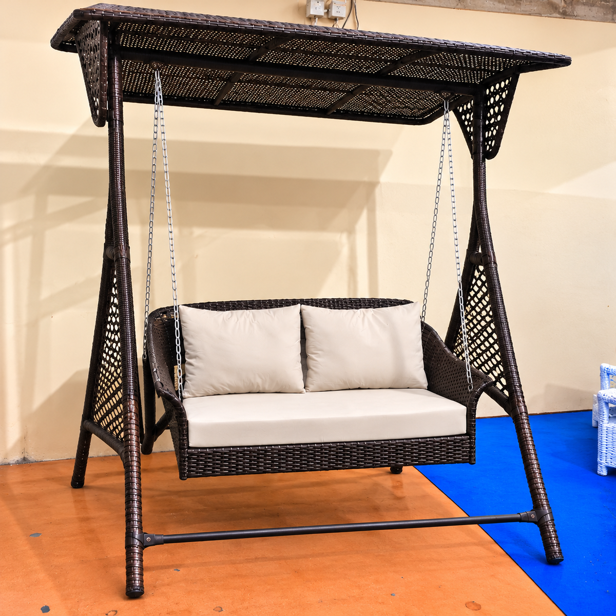 Rattan Double Swing 003