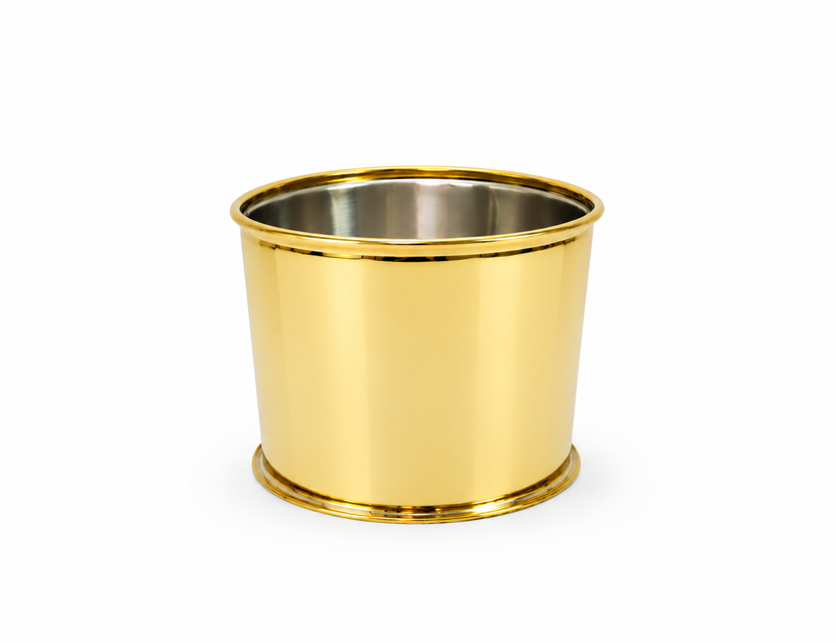 Mini Gold Steel Planter (3, 4, 5 Inches)