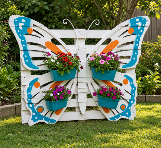 Elegant Butterfly Wood Craft