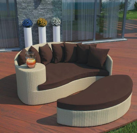 HCS sun bed Brown