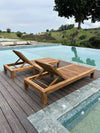 HCS wooden beach chair