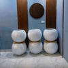 Premium Fiber Pots in white color
