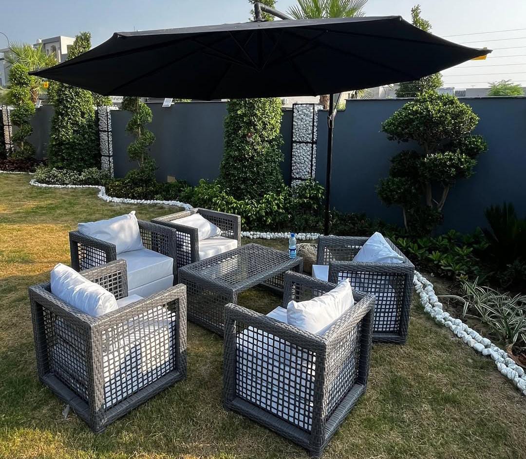 HCS 4 Seater Divine Set (Double Cousin) with Table 002