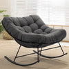 Cozy Rattan Rocking Papasan Chair