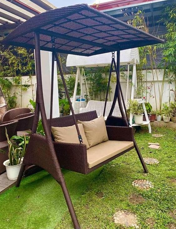 Rattan Double Swing 002
