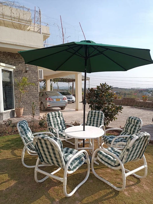 4 Chair 1 Table Set Pvc Miami 230900010