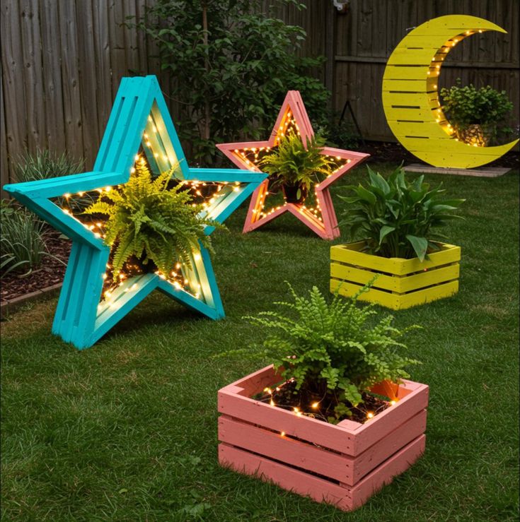 Rustic Star Wooden Craft