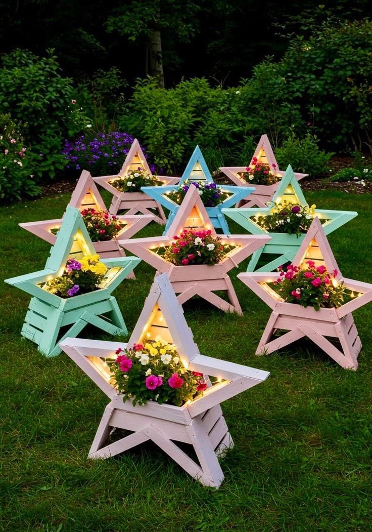 Rustic Star Wooden Craft