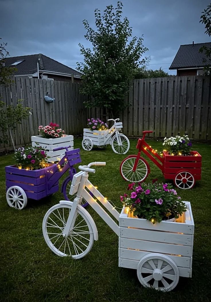 Unique Rustic Cycle Decor