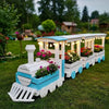Wooden Train Garden Planter