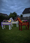 HCS Mini Wooden Horse Planter