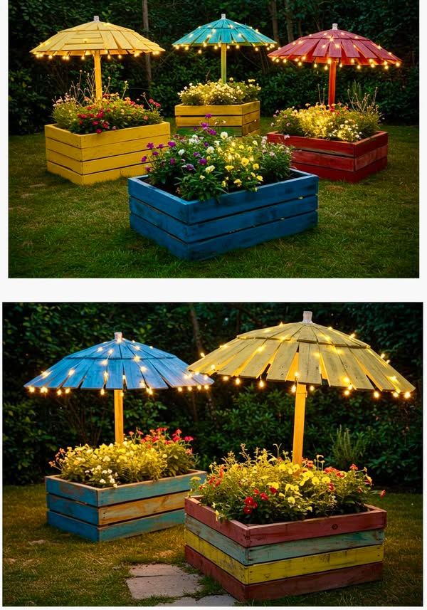 HCS Wooden planter