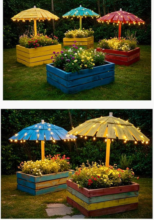 HCS Wooden planter