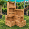 Modern Rustic Wooden Planter