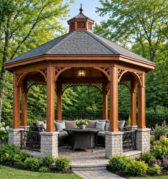 Elegant 12x12 Garden Gazebo