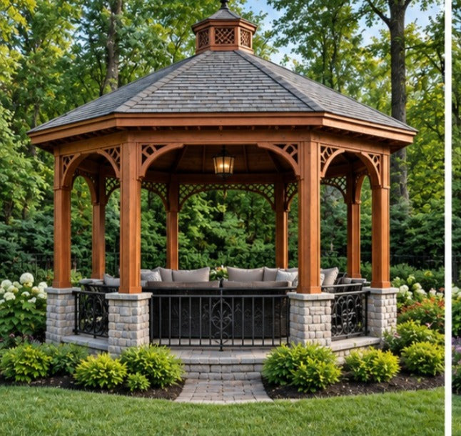Elegant 12x12 Garden Gazebo