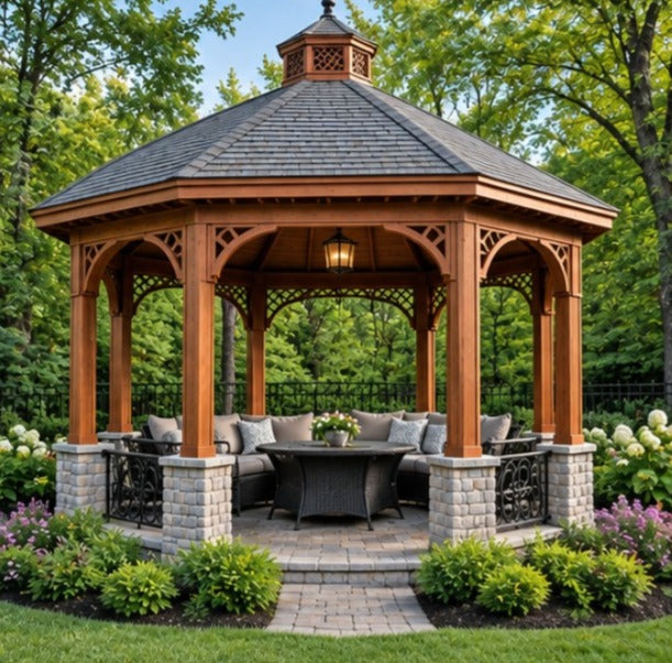 Elegant 12x12 Garden Gazebo