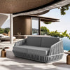 HCS 5 Seater Rattan Strip Sofa Set 001
