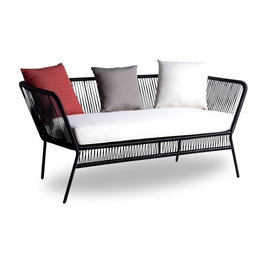 Rattan Rope 4 Seater Sofa 005