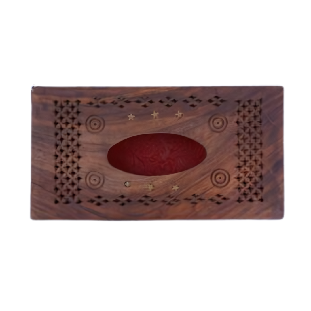 Hwf Wooden Tissue Box 210500168