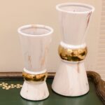 Marble Vase 2 Piece Set 230900006
