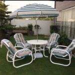 4 Chair 1 Table Set Pvc Miami 230900010