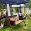 Rattan Double Swing 002