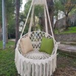 New item Crochet ceiling hanging swing 001
